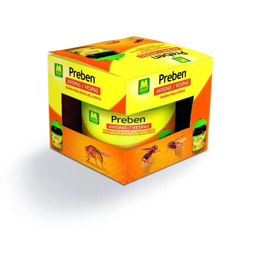 masso trampa mosca de la fruta y avispas