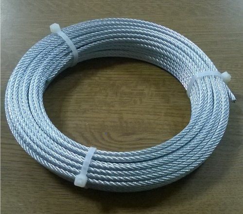 cable acero galvaniz. 4mm. x 25m