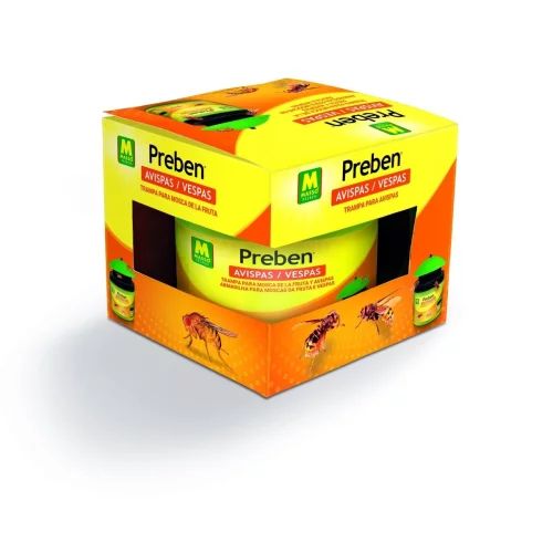 masso trampa mosca de la fruta y avispas